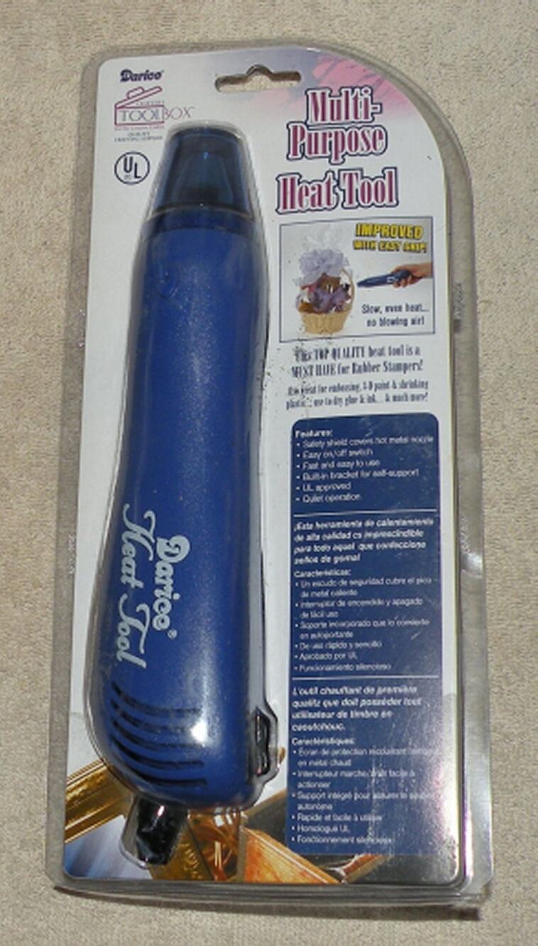Darice Crafter’s Toolbox Multi-Purpose Heat Tool New Sealed Blue